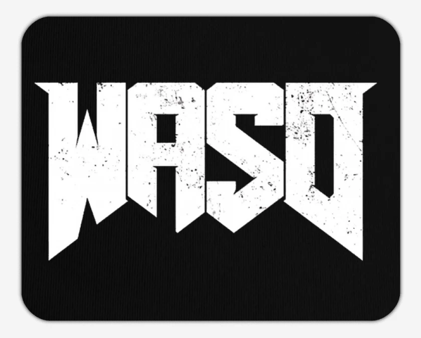 Mousepad Negro de WASD