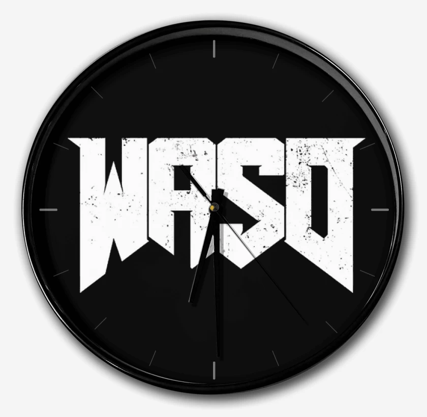Reloj Negro de WASD