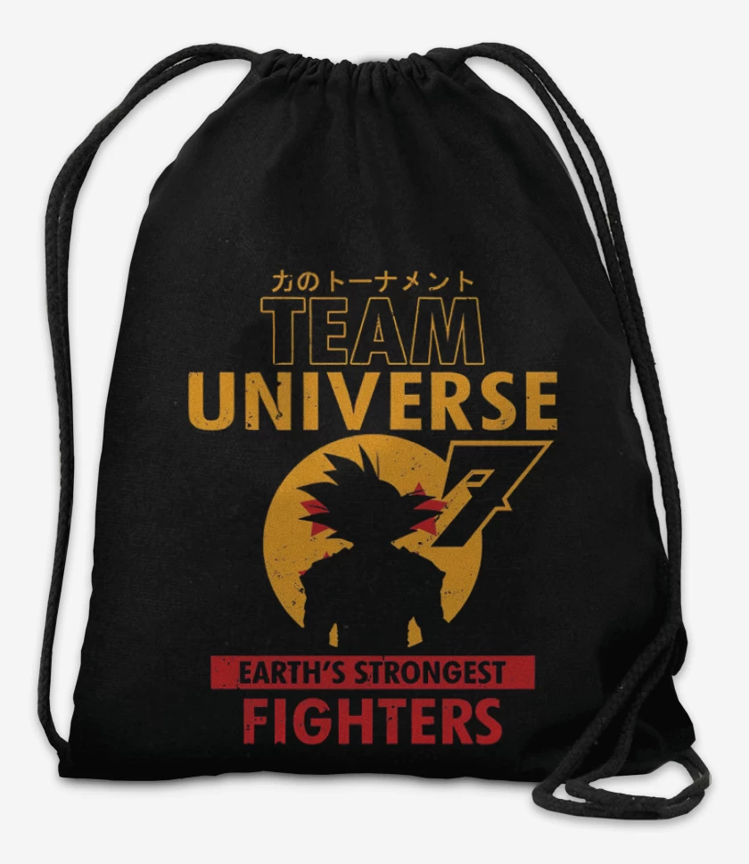 Mochila Negro de Team universe 7