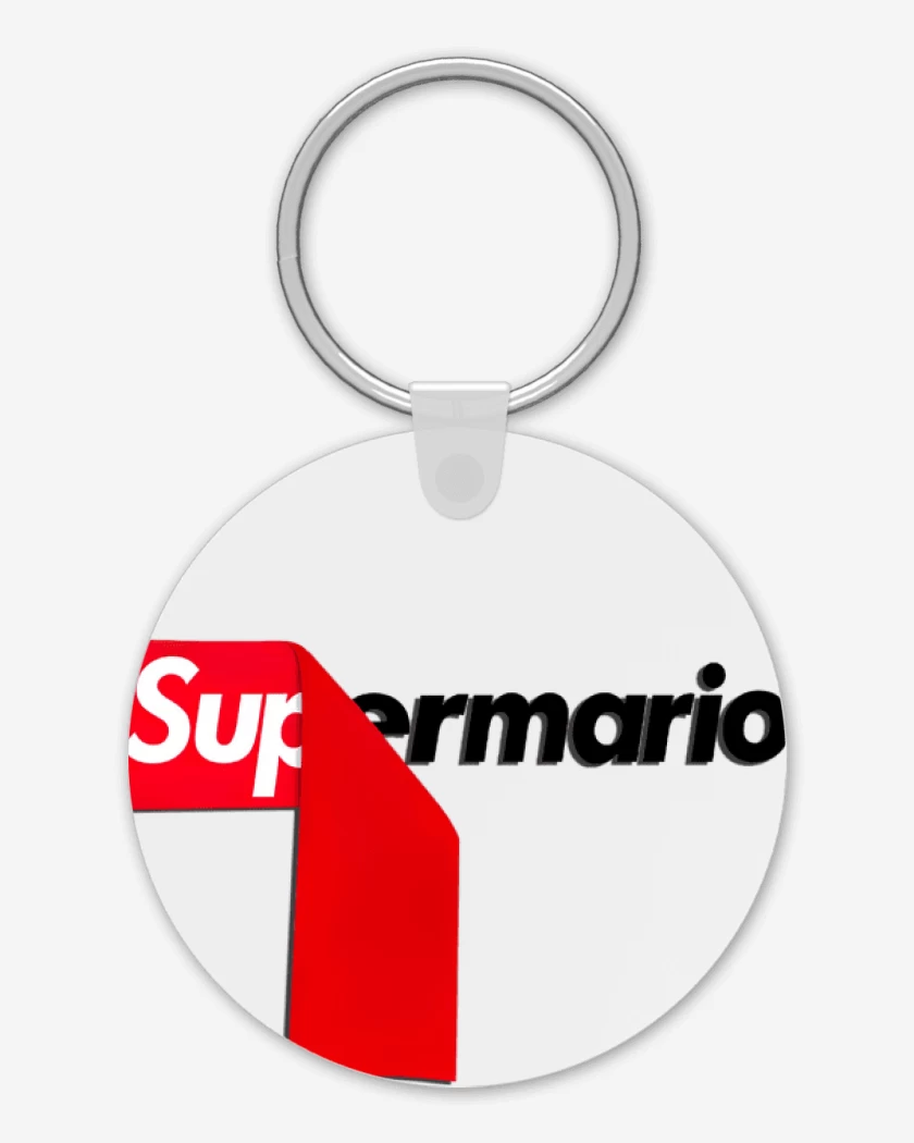 Llavero Blanco de Suprebigote