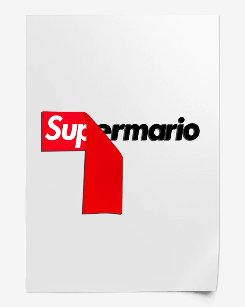 Print Blanco de Suprebigote