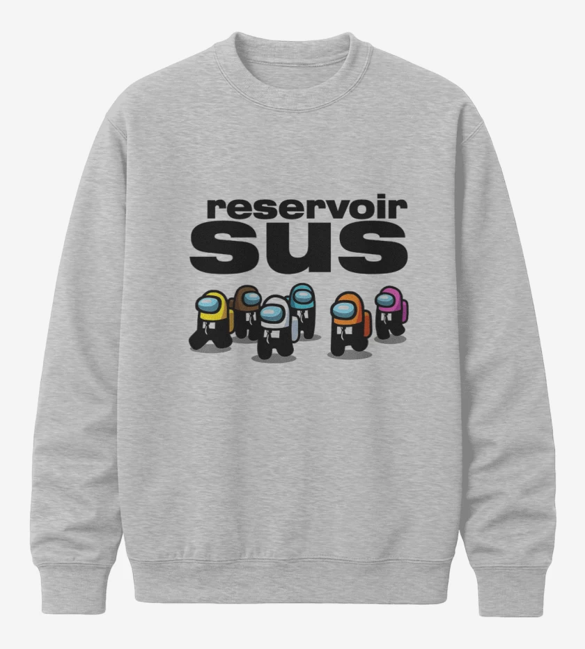 Poleron polo Gris Melange de Reservoir sus