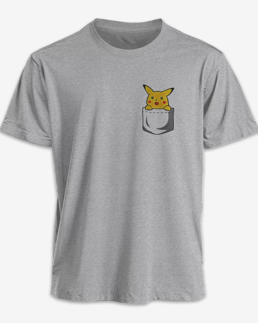 Polera Pikachu de bolsillo