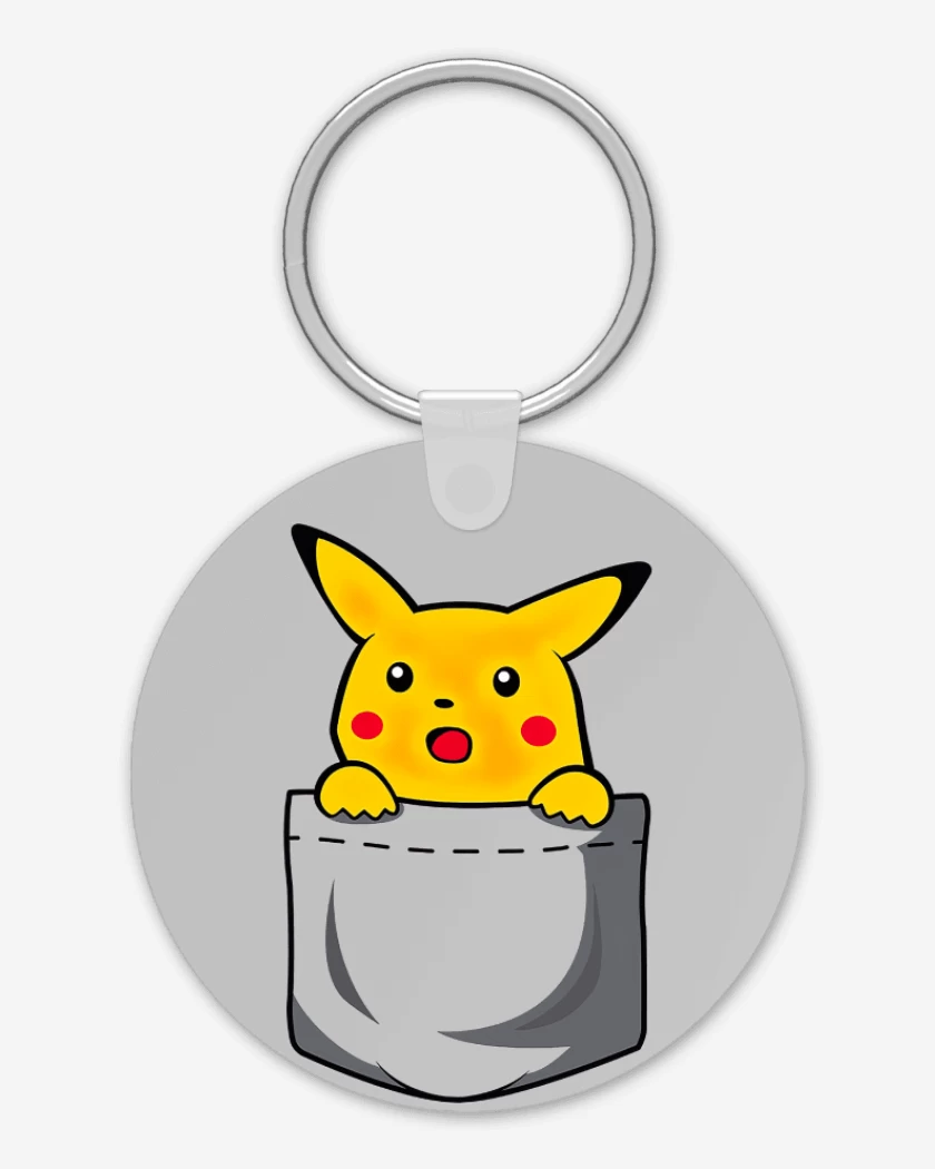 Llavero Pikachu de bolsillo