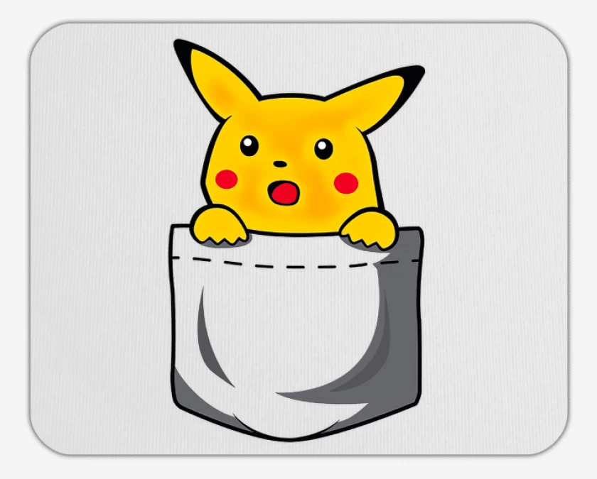 Mousepad Pikachu de bolsillo