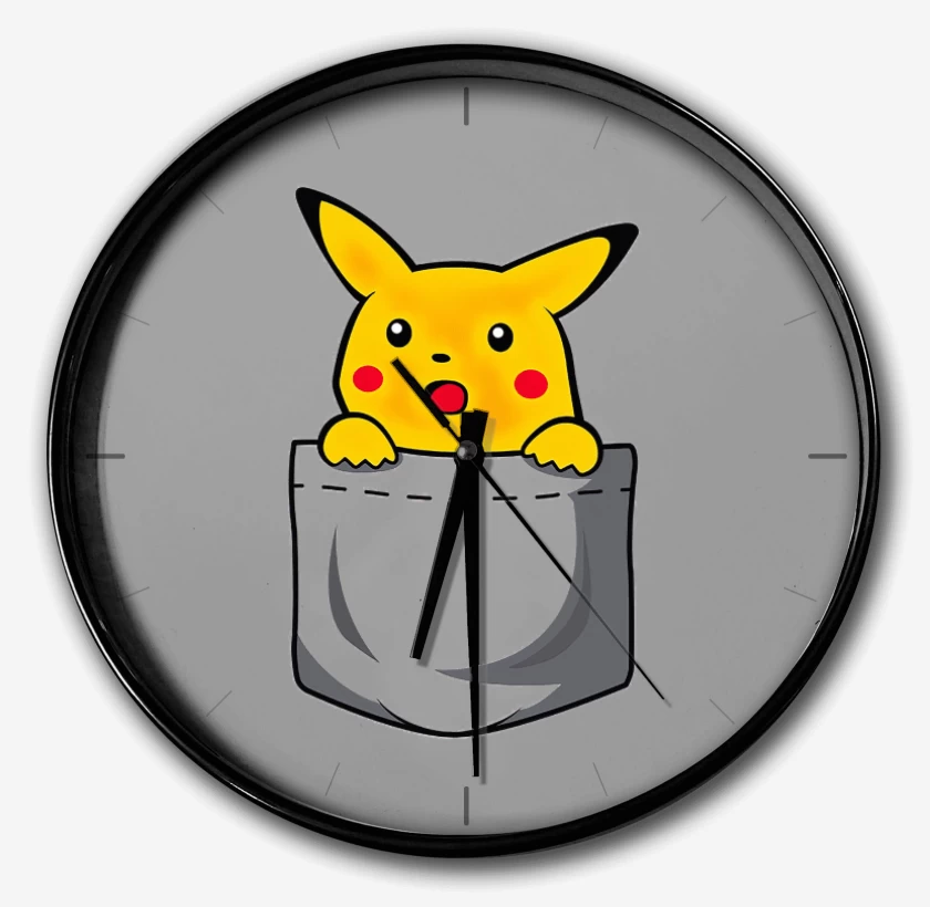 Reloj Gris Melange de Pikachu de bolsillo