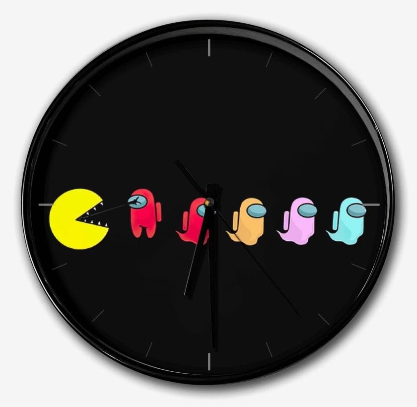 Reloj Negro de Pac us