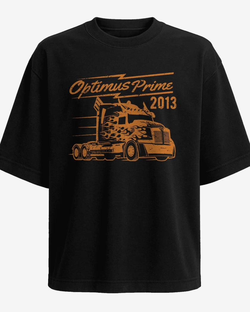 Polera Oversize Optimus prime