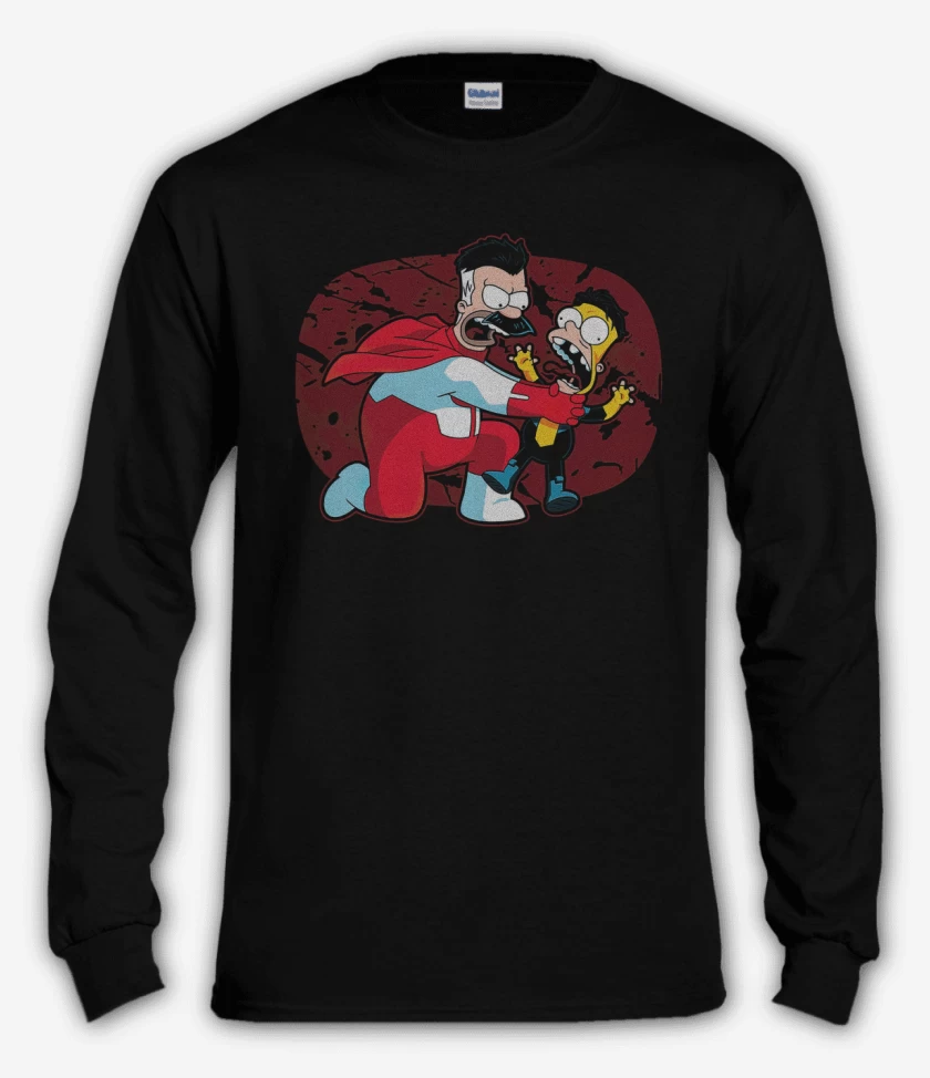 Polera manga larga Omnimero vs bartsible
