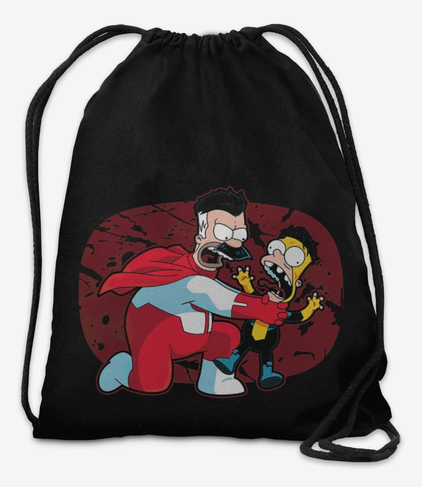 Mochila Negro de Omnimero vs bartsible