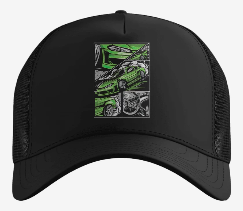 Gorro Negro de Nissan Silvia 