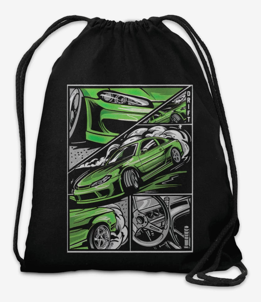 Mochila Negro de Nissan Silvia 