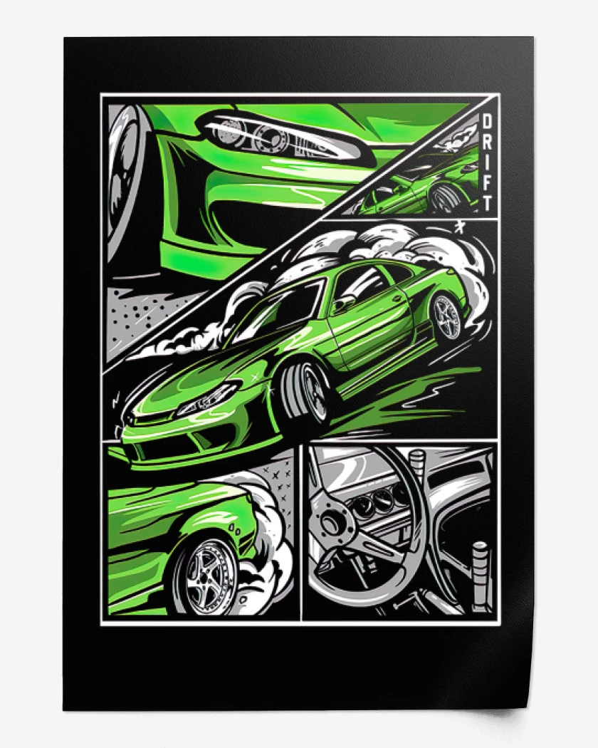 Print Nissan Silvia 