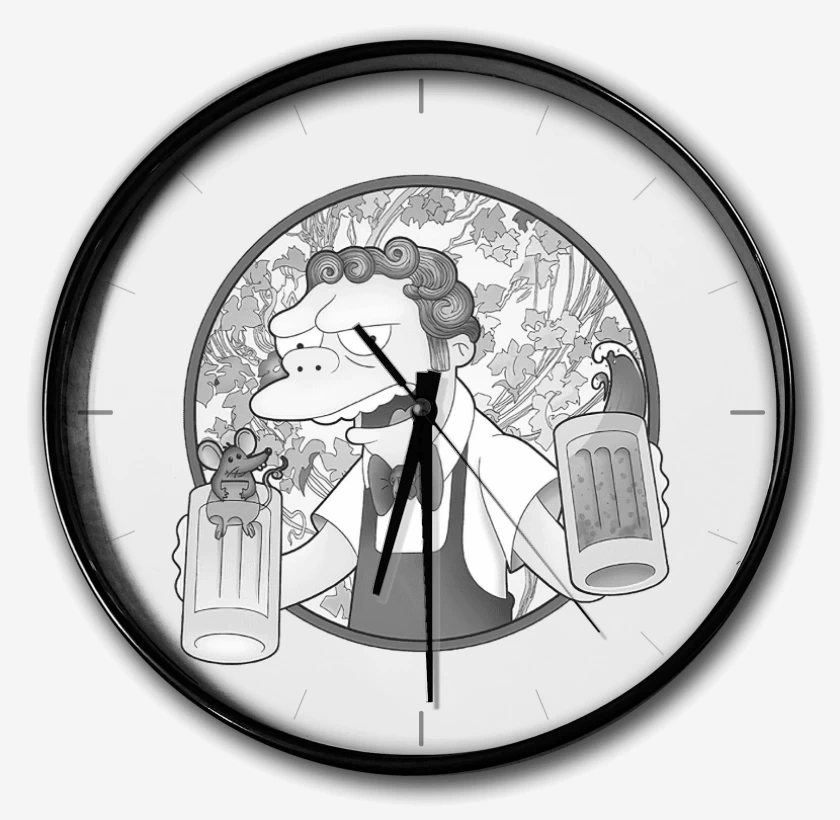 Reloj Moes black and white