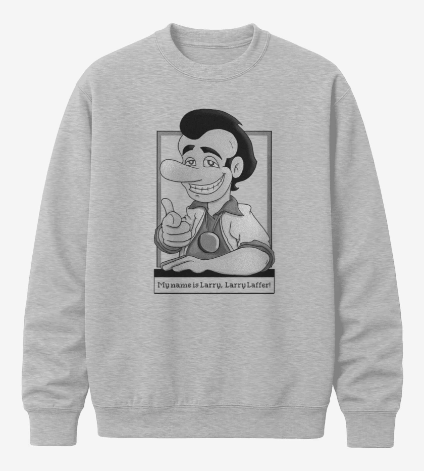 Poleron polo Gris Melange de Larry laffer
