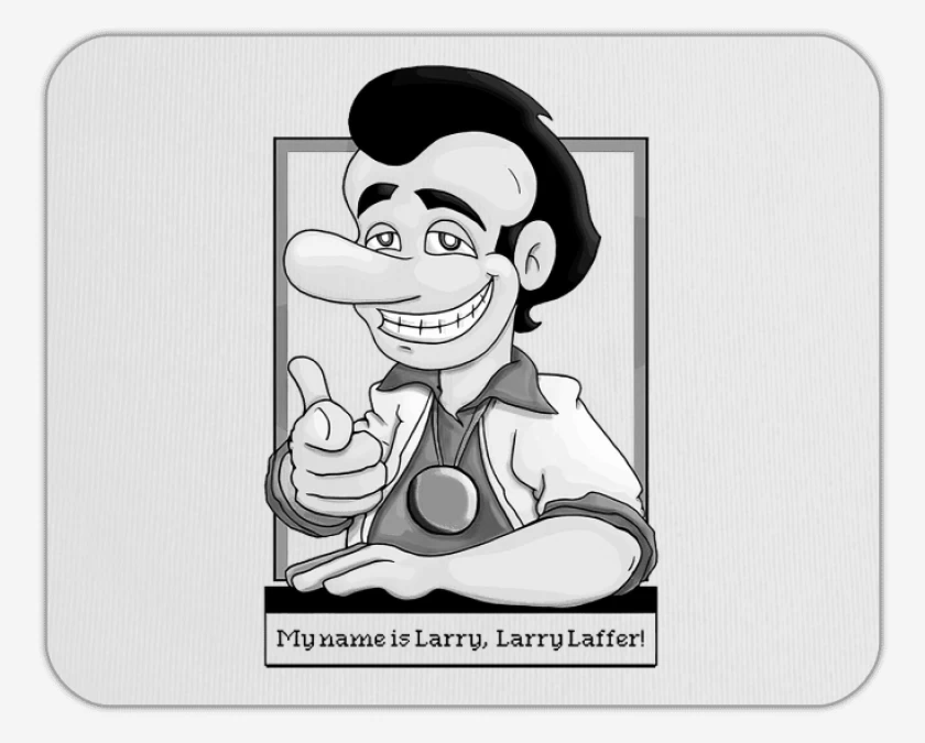 Mousepad Larry laffer