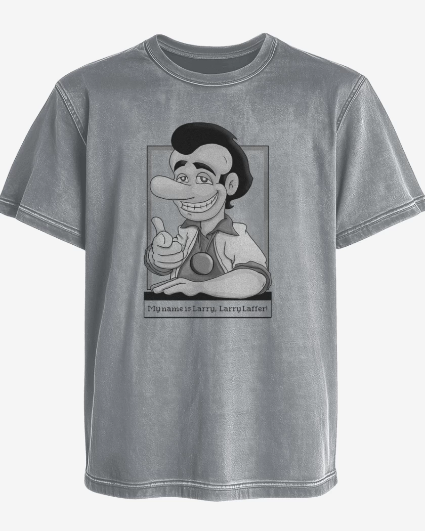 Polera desgastada Larry laffer