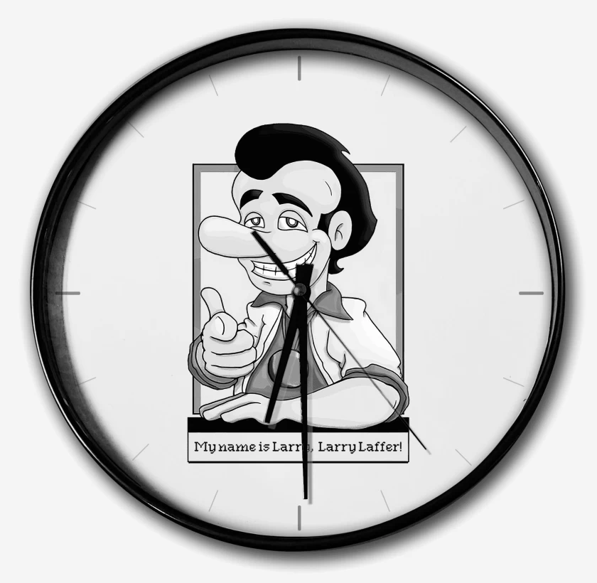 Reloj Blanco de Larry laffer