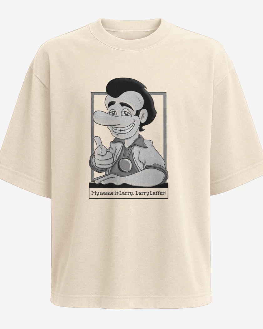 Polera Oversize Beige de Larry laffer