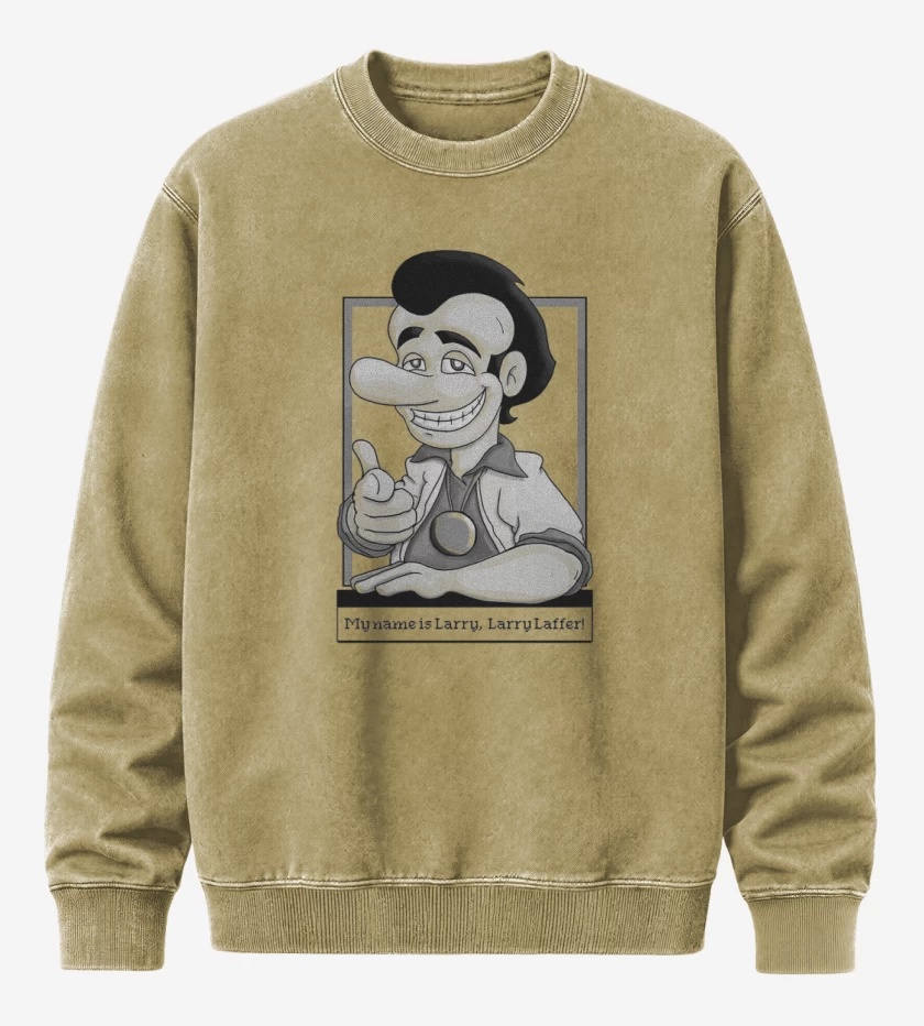Poleron Polo Acid Wash Beige de Larry laffer