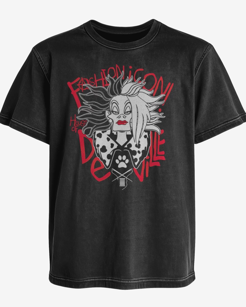 Polera desgastada La Cruela