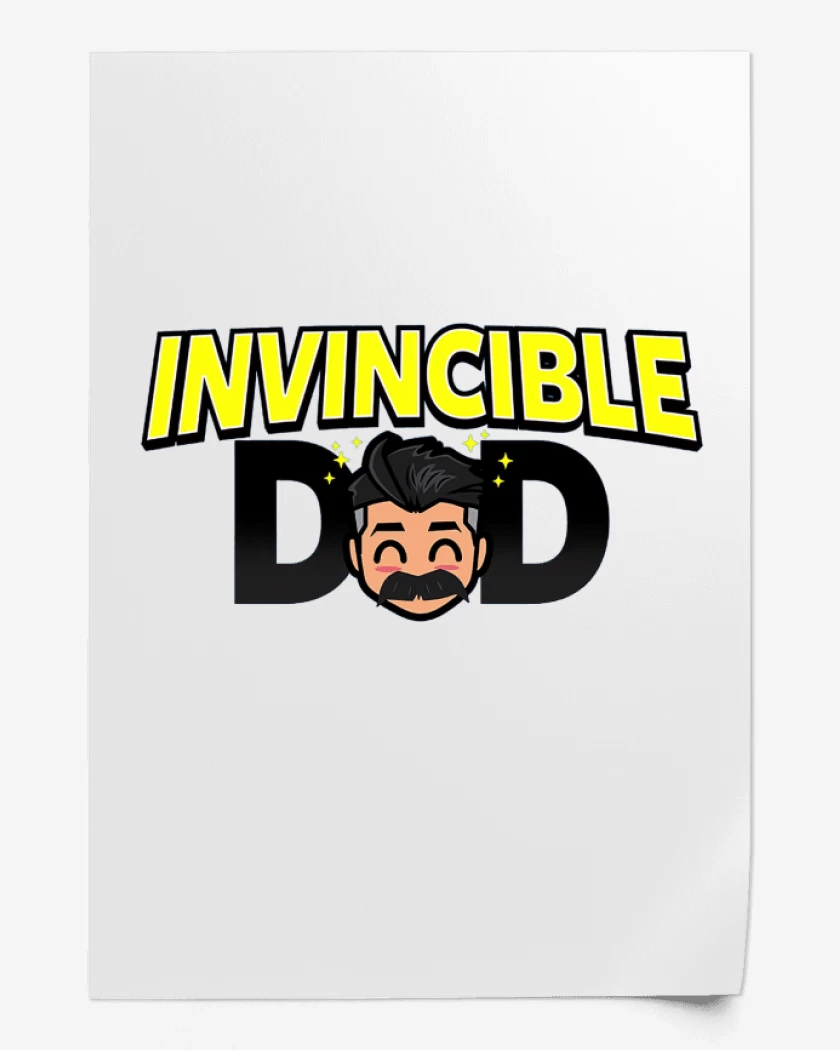 Print Invincible dad