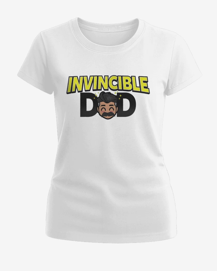 Polera de Mujer Blanco de Invincible dad