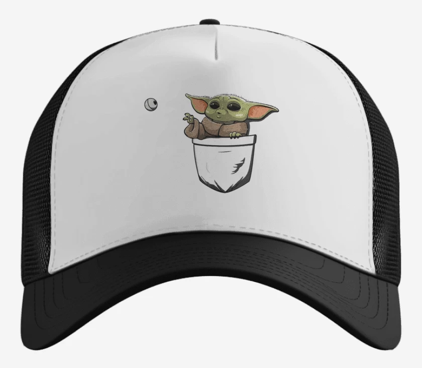 Gorro Grogu de bolsillo