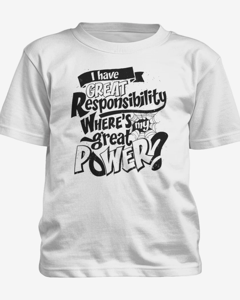 Polera de niño Un gran poder