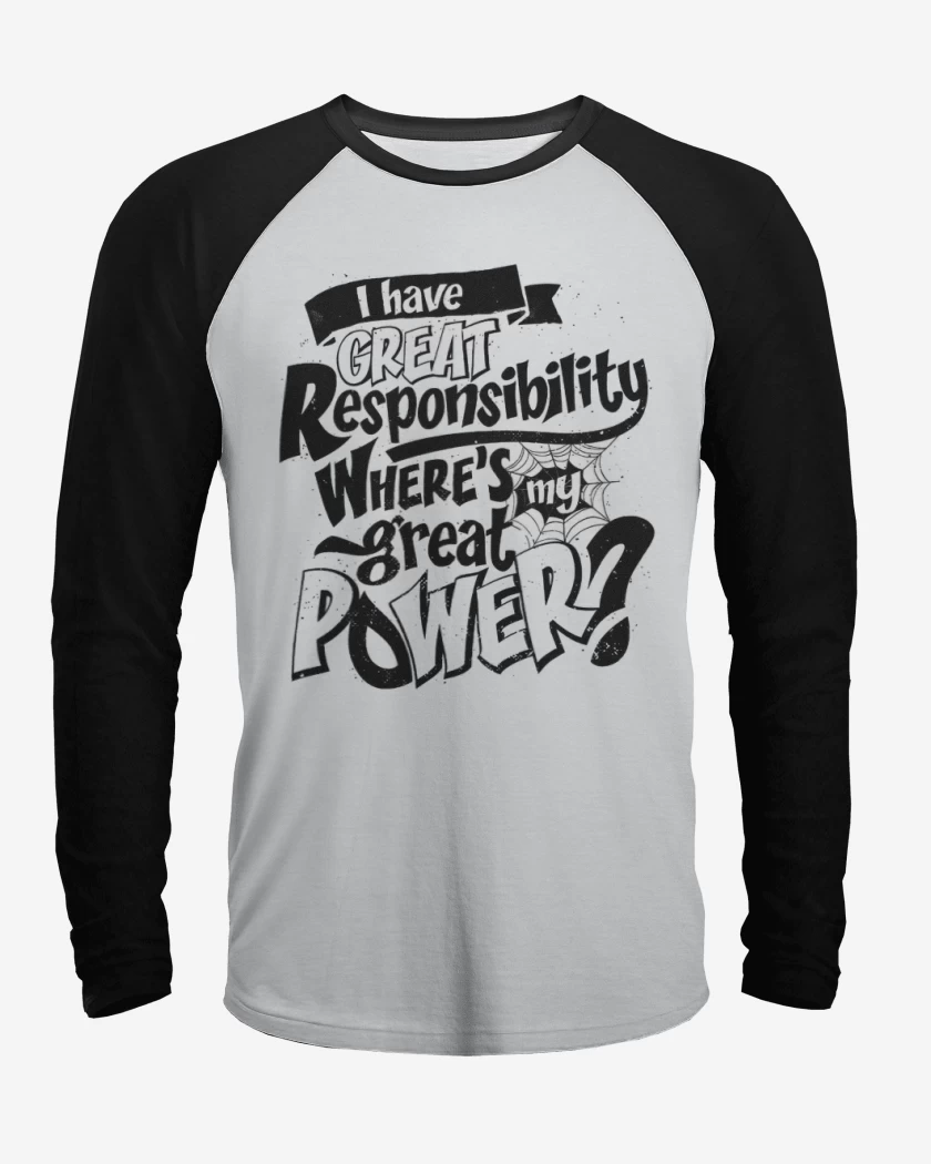 Polera Raglan Un gran poder