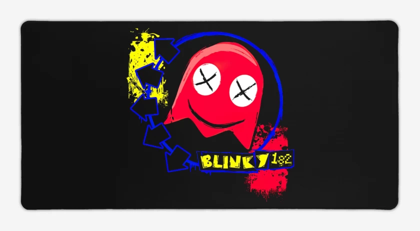 Mouse pad Gamer Negro de Ghost 182