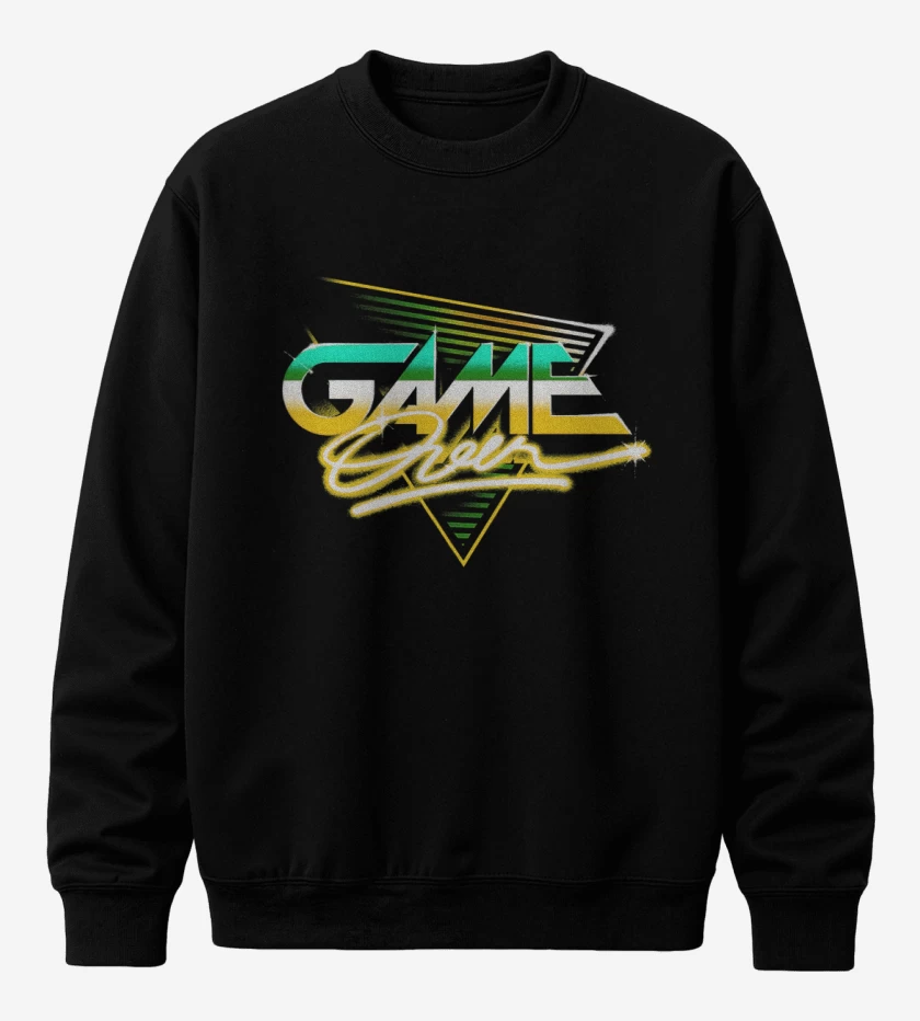 Poleron polo Negro de Game oveer