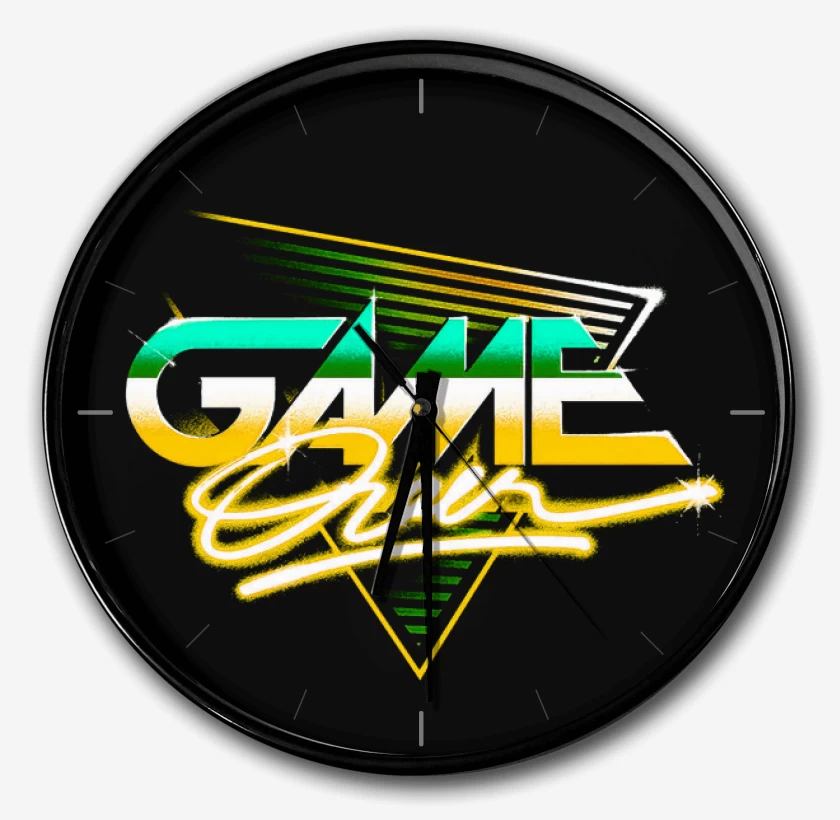 Reloj Negro de Game oveer