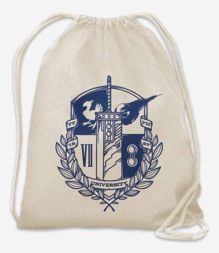Mochila Blanco de Final fantasy university