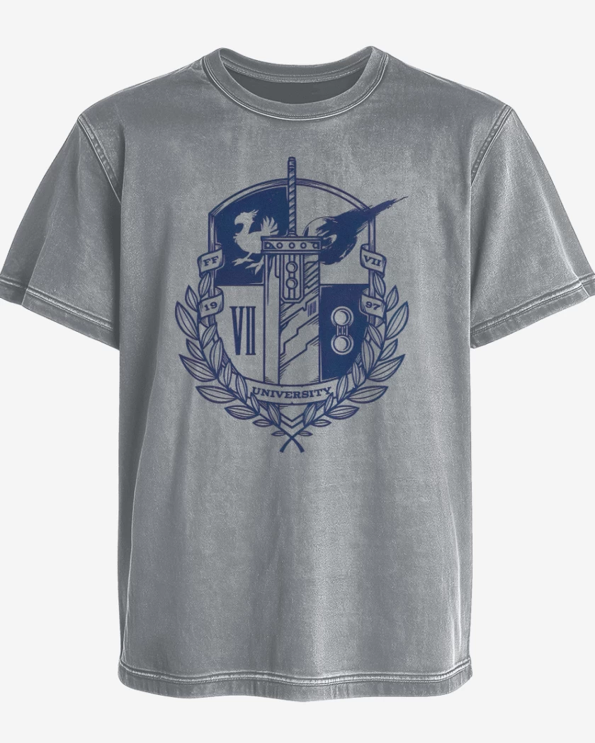 Polera desgastada Final fantasy university