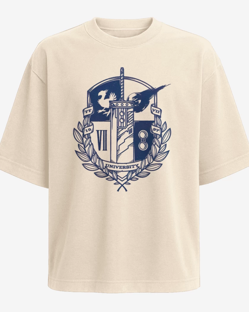 Polera Oversize Final fantasy university