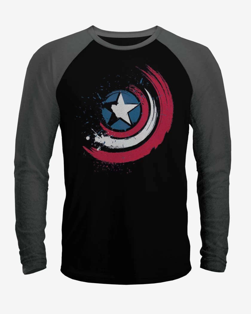 Polera Raglan Escudo de america