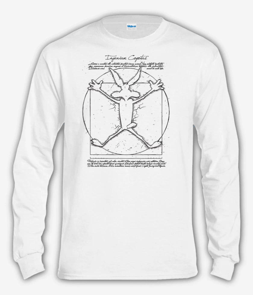 Polera manga larga Blanco de El coyote