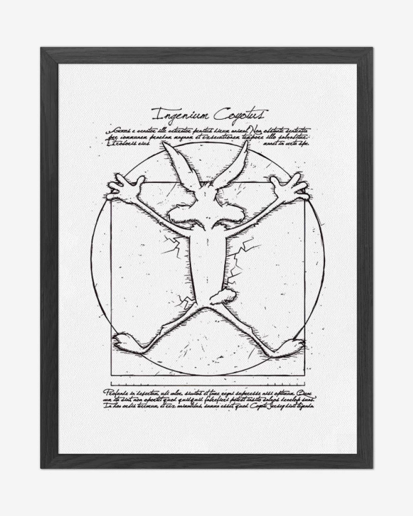 Cuadro decorativo Blanco de El coyote