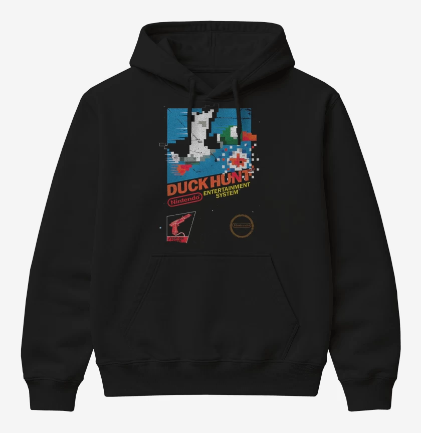 Poleron Canguro básico Negro de Duck snes
