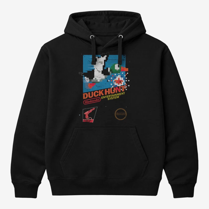 Polerón Canguro Negro de Duck snes