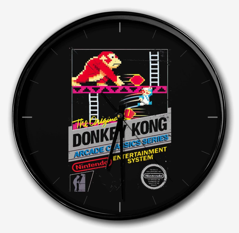 Reloj Negro de Donkey kong nes