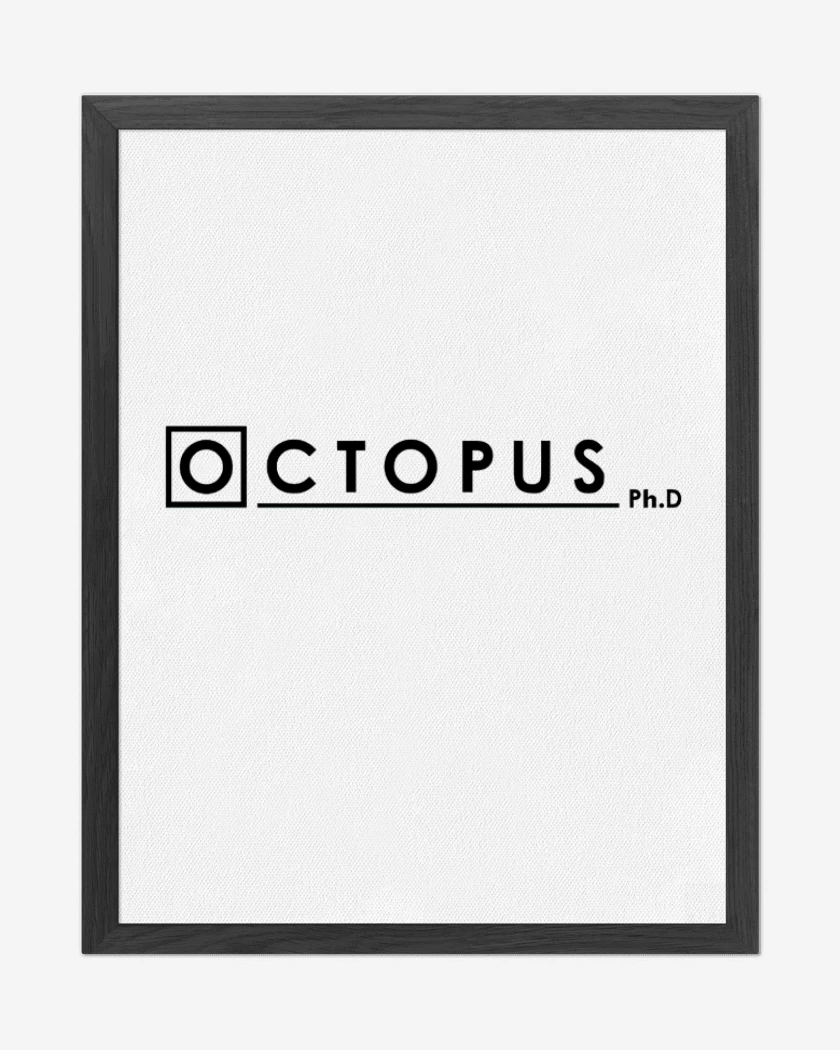 Cuadro decorativo Blanco de doctor octopus 2