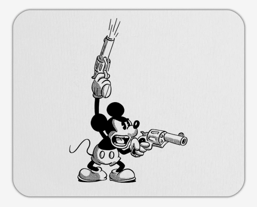 Mousepad Crazy mickey