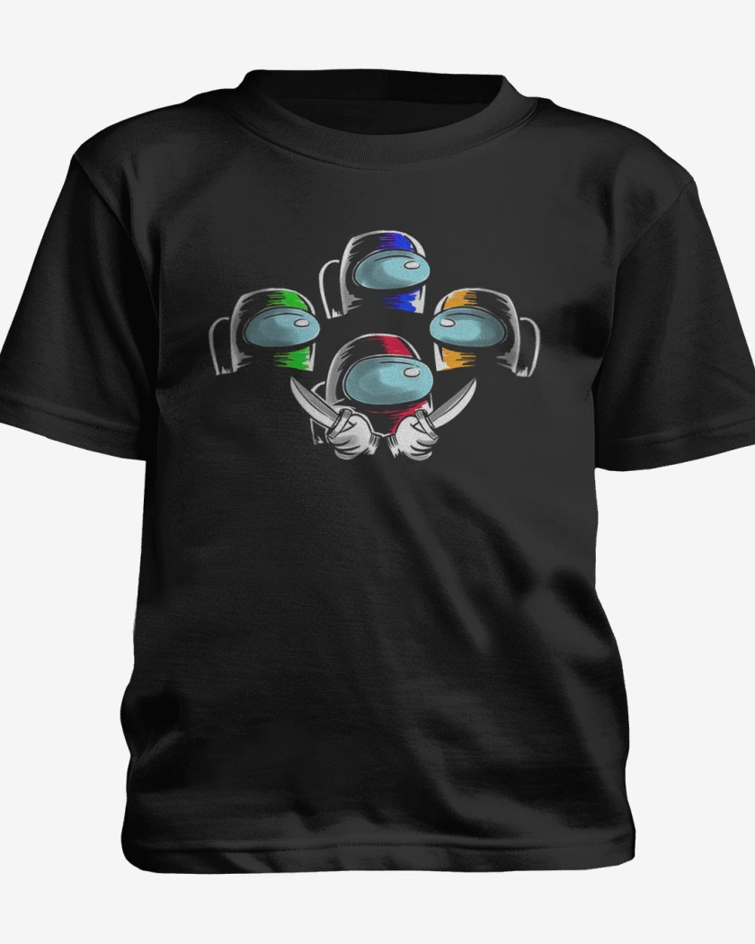 Polera de niño Negro de Among rhapsody