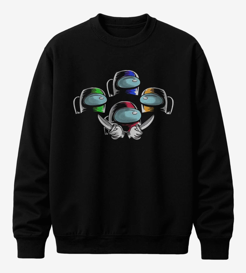 Poleron polo Negro de Among rhapsody