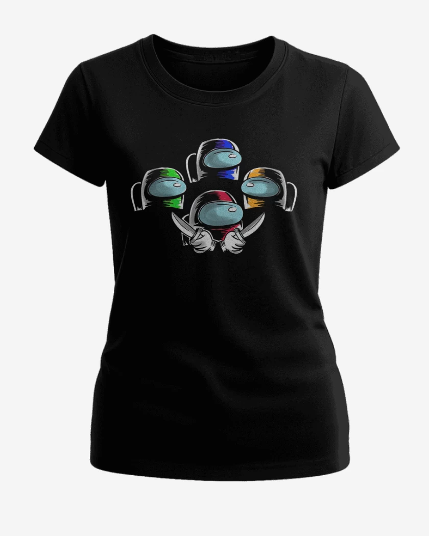 Polera de Mujer Negro de Among rhapsody