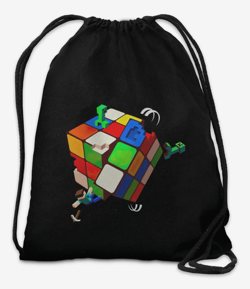 Mochila Negro de Minerubik