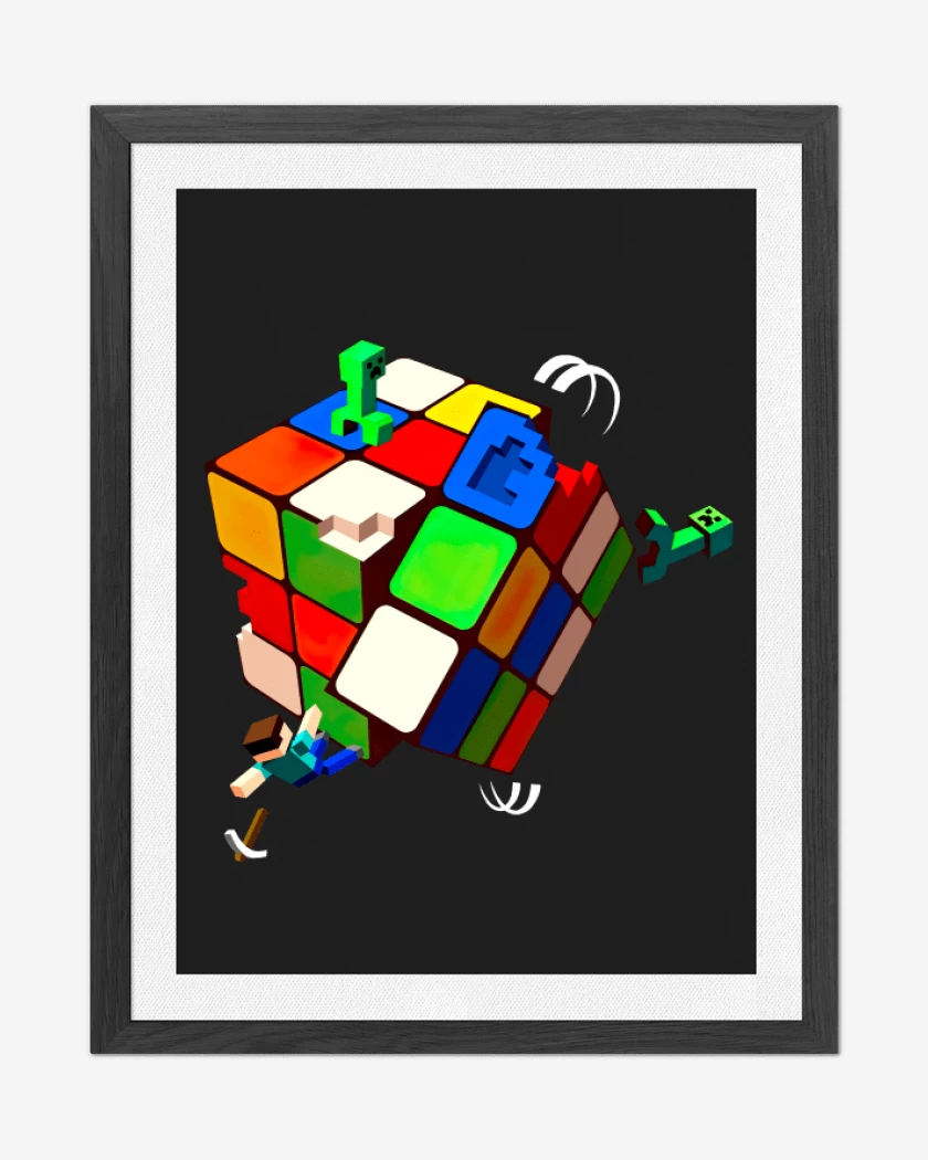 Cuadro decorativo Minerubik