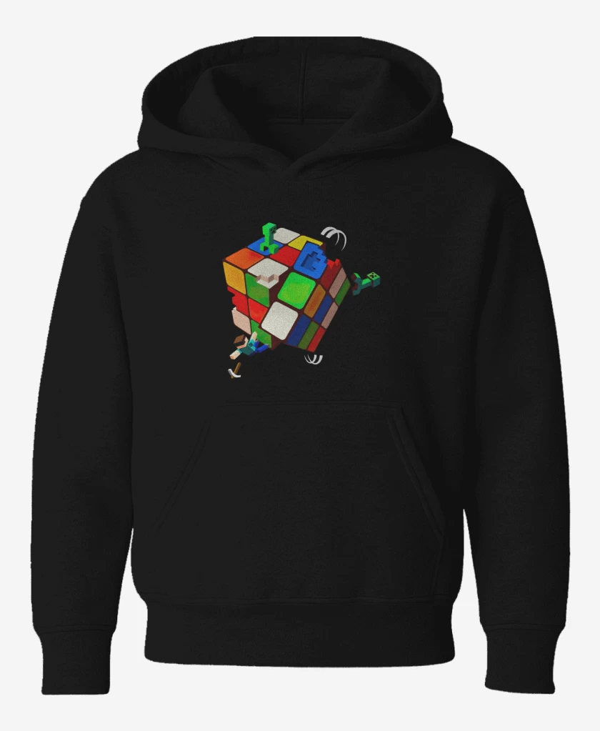 Poleron de niño Negro de Minerubik